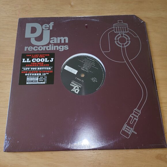 LL COOL J Luv U Better / Fa Ha Vinyl 12” Def Jam 440 063 956-1 Sealed Record LP7 - Picture 6 of 6